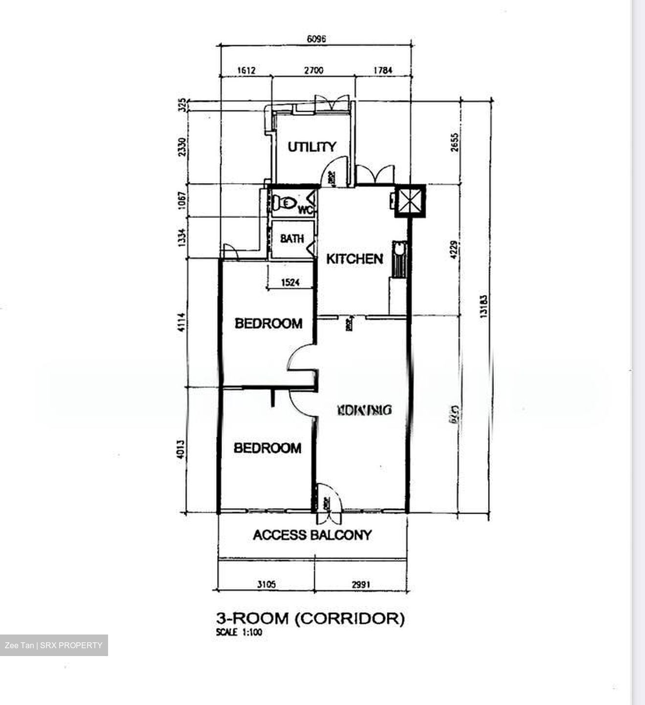 Blk 213 Boon Lay Place (Jurong West), HDB 3 Rooms #565777981